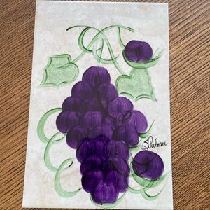 Eliane trivet hand painted S Putnam signed made in Brazil